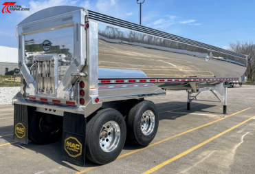 New MAC 40' Half Round Dump Semi Trailer for Sale