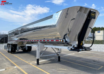 New MAC 40' Half Round Dump Semi Trailer for Sale