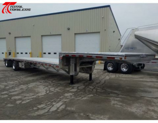 New 2025 MAC Trailer 53' Aluminum Drop Deck Semi - Sale or Rent to Own $1650/Month
