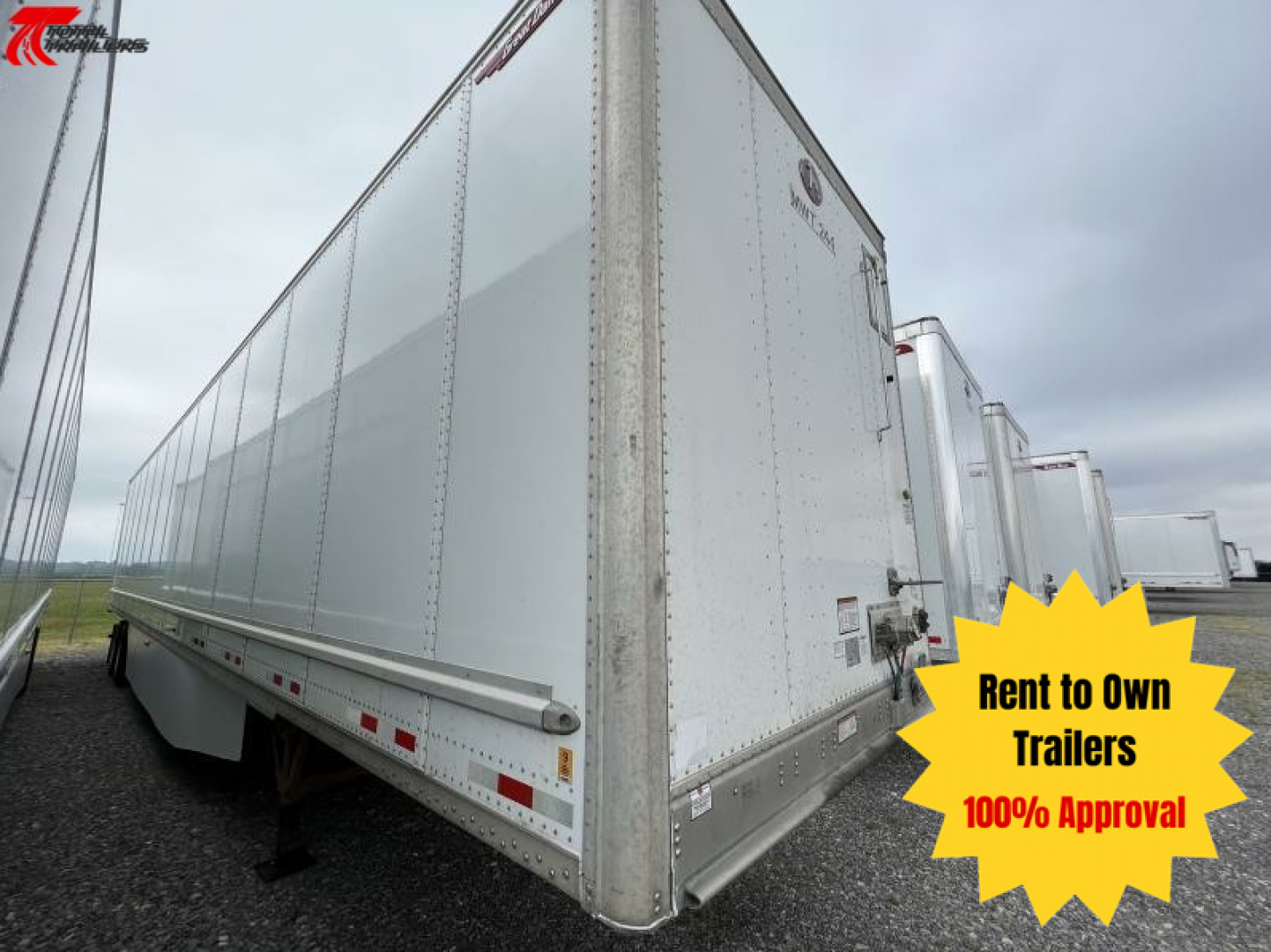 Used $24,900 - $750/Month FOR RENT OR RENT TO OWN 2019 Great Dane 53' Dry Van Semi Trailer