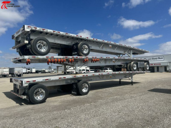 Used $1200/MONTH 2024 Great Dane 48' FLATBED SEMI TRAILER FOR SALE, RENT, OR LEASE TO OWN
