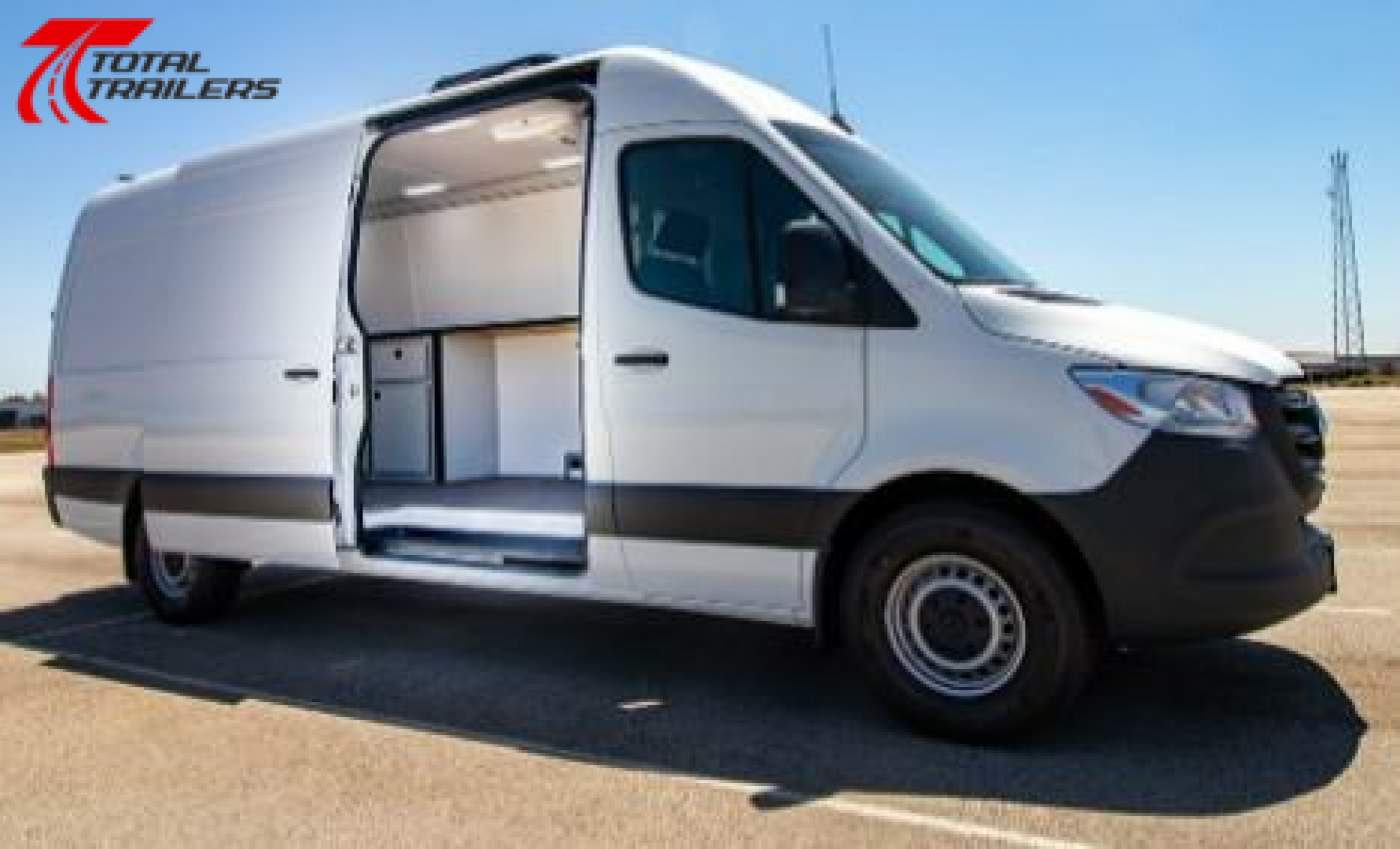 New Mercedes Fiber Splicing Van