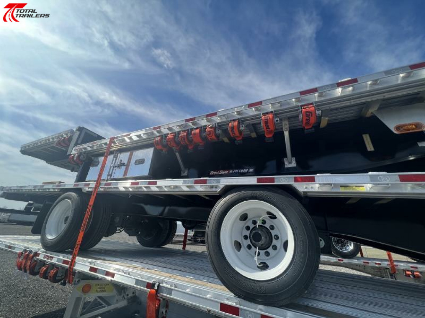 New $1200/MONTH Great Dane 53' Drop Deck Semi Trailer for Sale or Rent