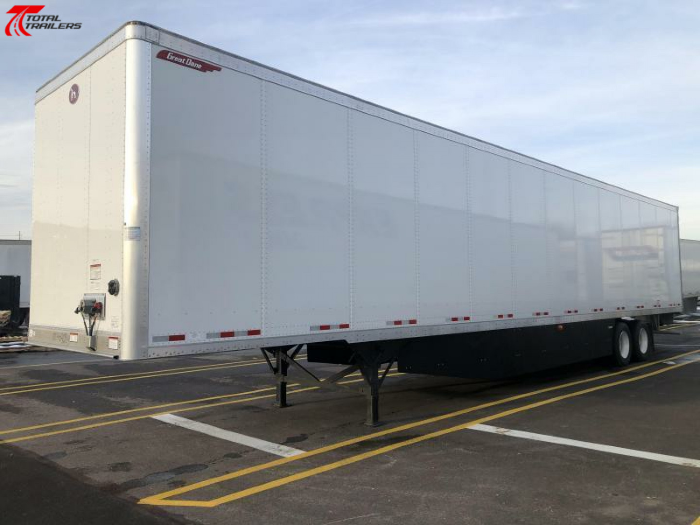 New $40,950 - $795/MONTH - NEW 53' DRY VAN SEMI TRAILER FOR SALE OR RENT TO OWN