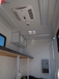 New 6x10 Office Trailer w/ AC, Desk, Cabinets