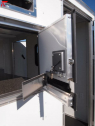 New 6x10 Office Trailer w/ AC, Desk, Cabinets