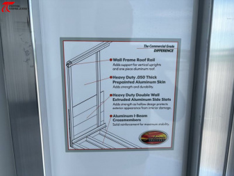 New CLEARANCE! Sundowner Trailers 8.5 x 32 Aluminum Gooseneck Enclosed Cargo Trailer