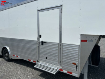 New CLEARANCE! Sundowner Trailers 8.5 x 32 Aluminum Gooseneck Enclosed Cargo Trailer