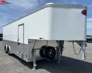 New CLEARANCE! Sundowner Trailers 8.5 x 32 Aluminum Gooseneck Enclosed Cargo Trailer