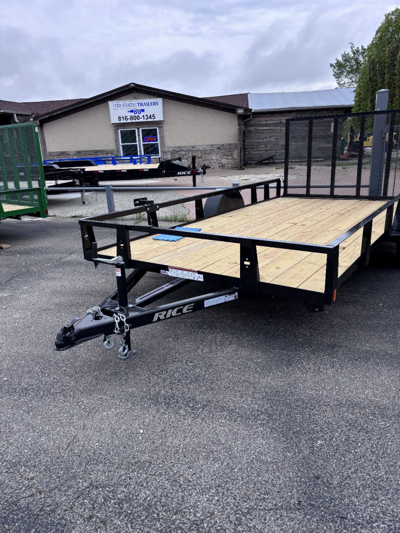 New 2025 Rice Trailers 14 X 82 Utility Trailer