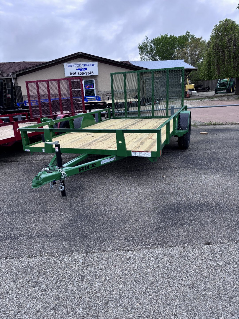 New 2025 Rice Trailers 12 X 82 Utility Trailer