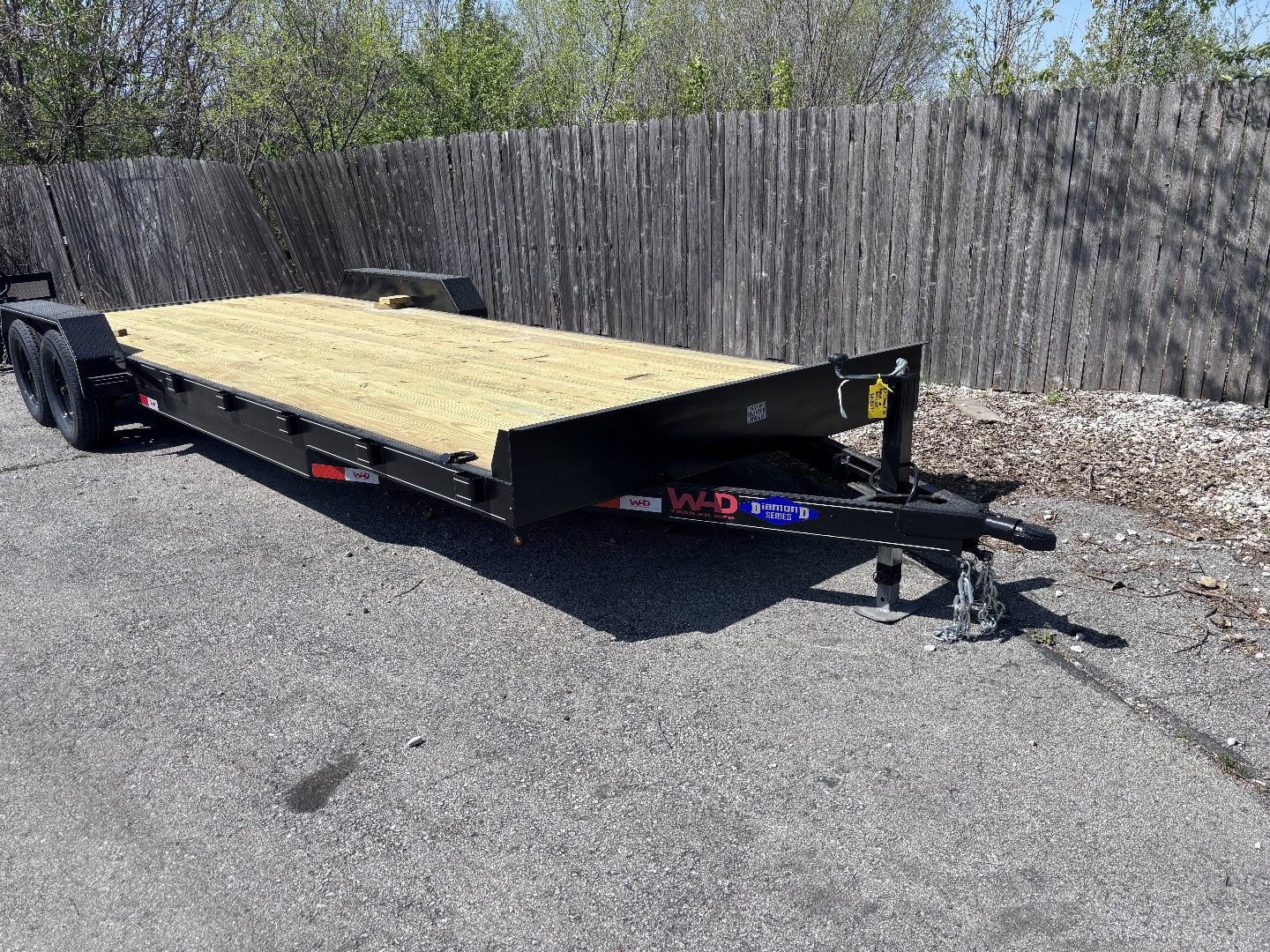 New 2025 WD Trailers 24'X83' Flatbed Trailer