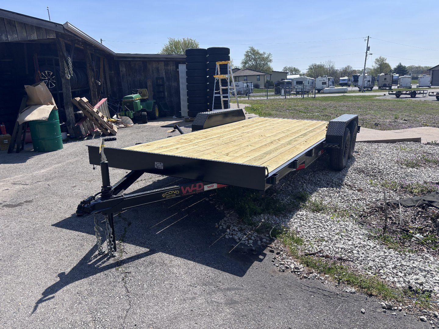 New 2025 WD Trailers 18'X83' Flatbed Trailer