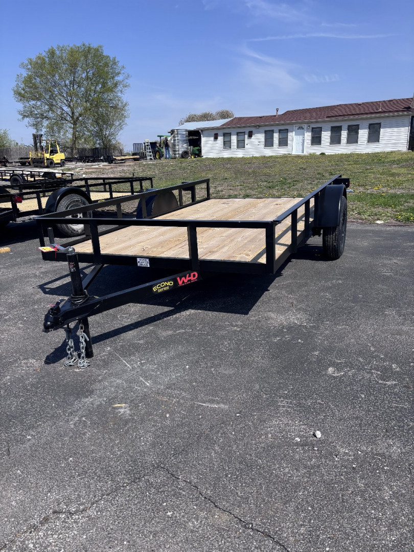 New 2025 WD Trailers 12'X77' Utility Trailer