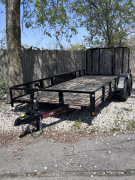 New 2023 Heartland 16'UTILITY TANDEM AXLE Utility Trailer