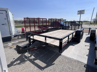 New 2023 Heartland 16'TANDEM DOVETAIL Utility Trailer