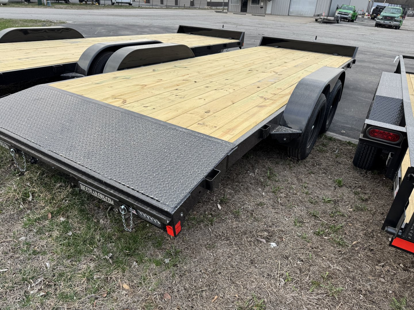 New 2025 Rice Tandem Axle Flatbed Trailer 20x82