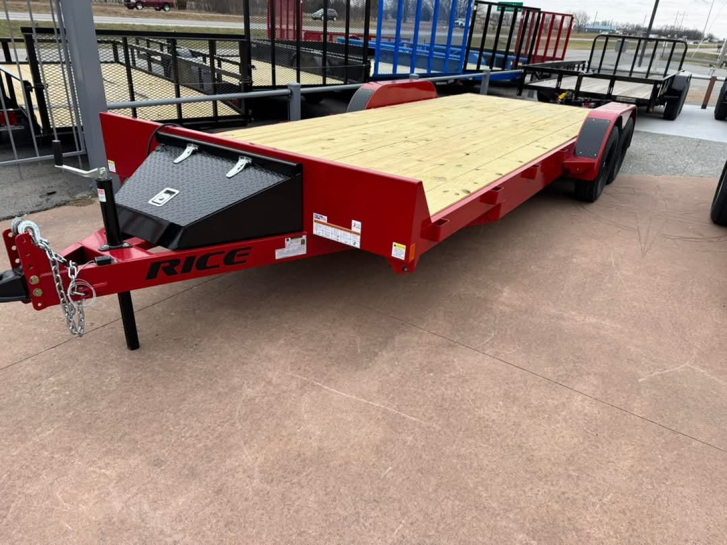 New 2025 Rice Trailers 82x20 Flatbed Trailer for sale in Lees Summit, MO