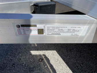 New 2024 OTHER Aluminum 16'x81 BTT81192S Utility Trailer