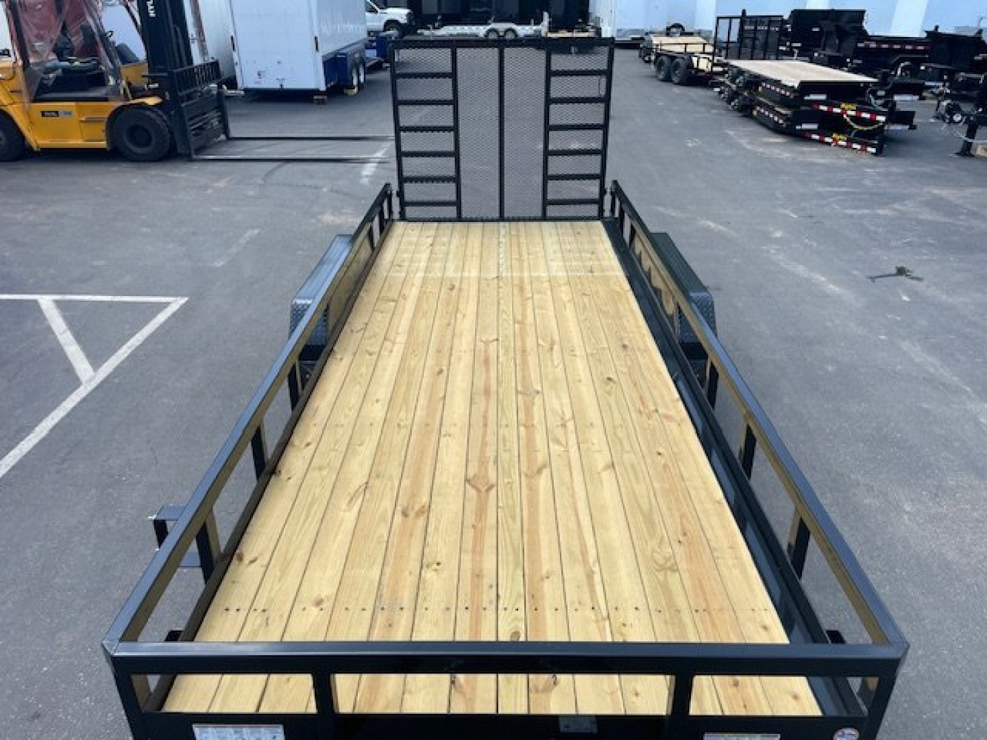 New 7 x 18 Sure-Trac Tube Top Utility 10k 5' Reinforced Gate