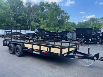 New 7 x 18 Sure-Trac Tube Top Utility 10k 5' Reinforced Gate
