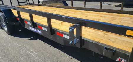 New 7 x 20 Sure-Trac Tube Top Utility Trailer 10k