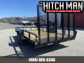 New 7 x 14 Sure-Trac Tube Top Utility Trailer 5k Brakes**