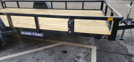 New 7 x 14 Sure-Trac Tube Top Utility Trailer 5k Brakes**