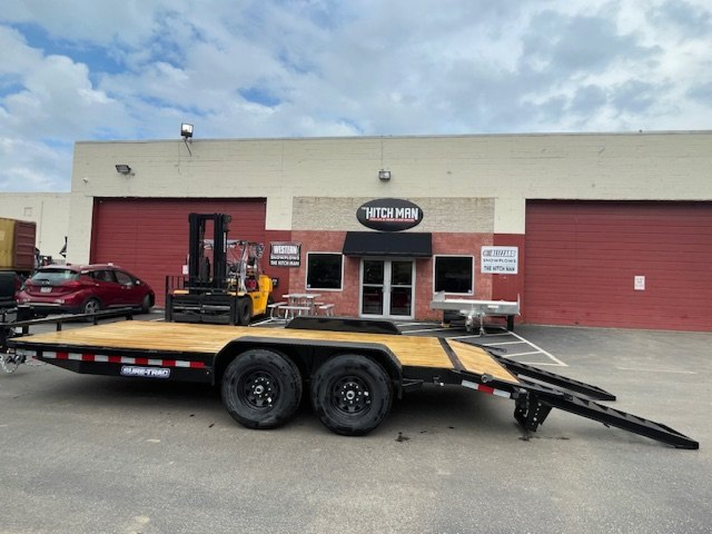 New 7 x 18 (16+2) Sure-Trac Equipment Trailer  14k