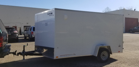 New 7 x 12 Look ST DLX Cargo **With Brakes** 3.5k