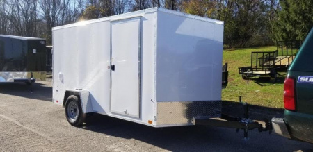 New 7 x 12 Look ST DLX Cargo **With Brakes** 3.5k