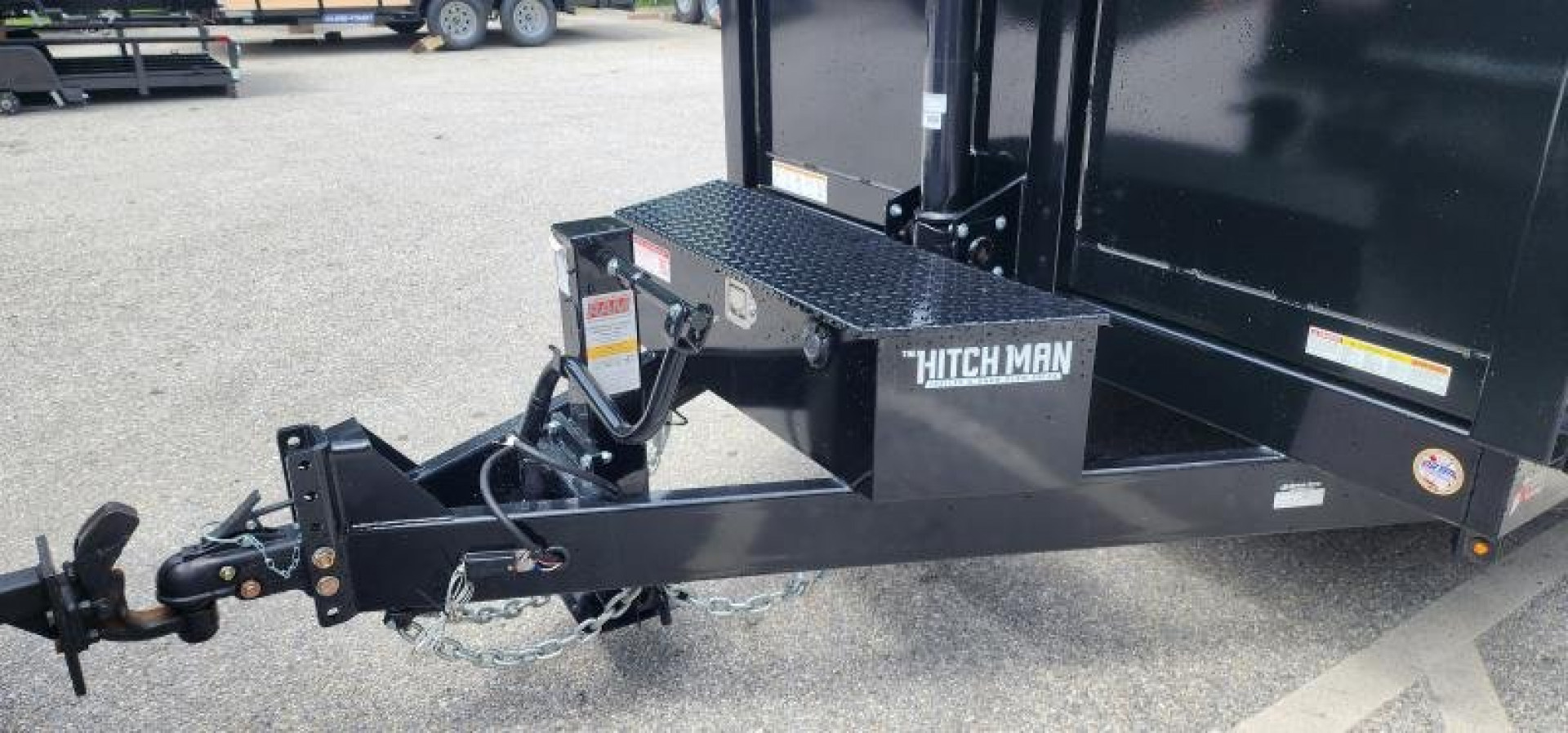 New 7 x 14 Sure-Trac HD Telescopic Dump Trailer 4ft High Sides 14k