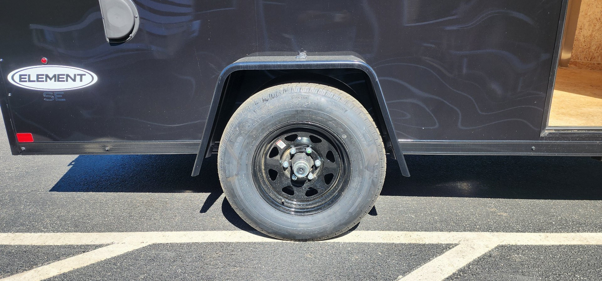 New 7x12 LOOK Element Se V-Nose Blackout Package 5k ****7'6" interior height