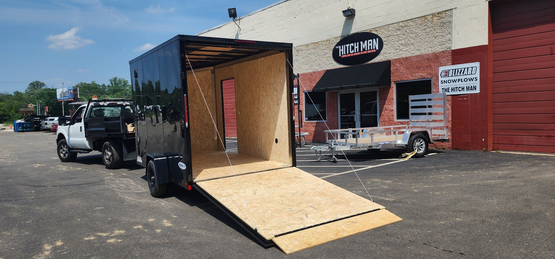 New 7x12 LOOK Element Se V-Nose Blackout Package 5k ****7'6" interior height