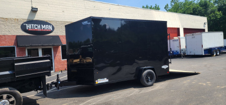 New 7x12 LOOK Element Se V-Nose Blackout Package 5k ****7'6" interior height