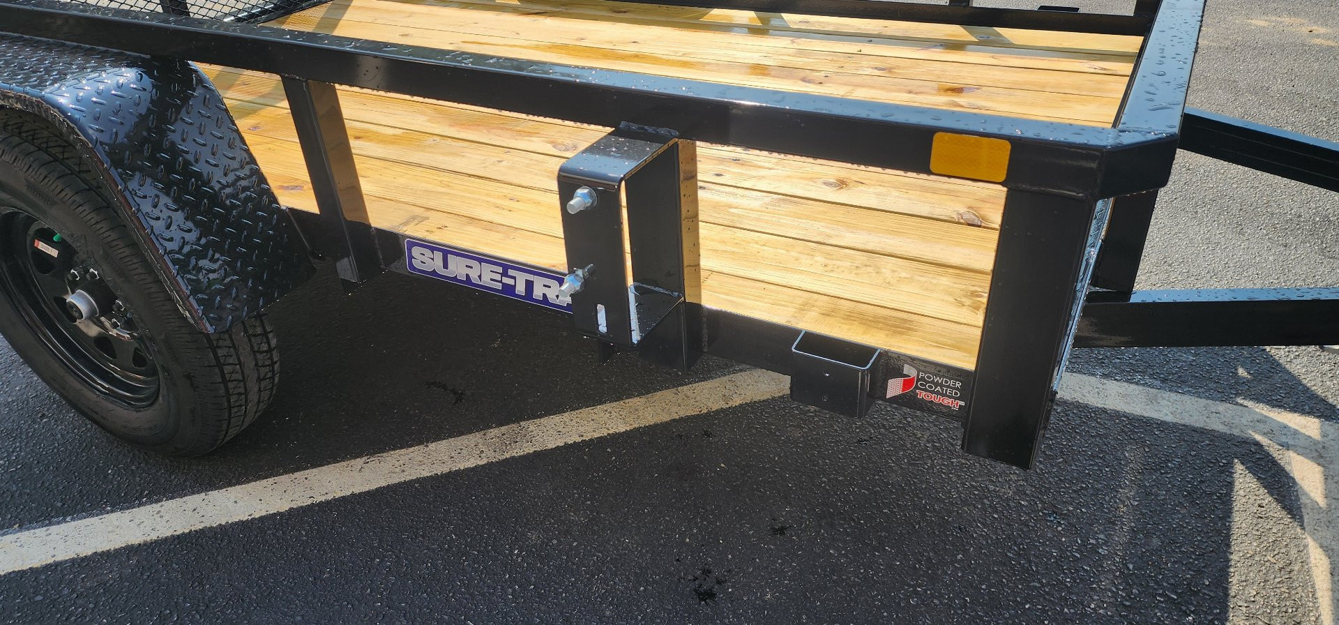 New 5 x 8 Sure-Trac Tube Top Utility Trailer 3k