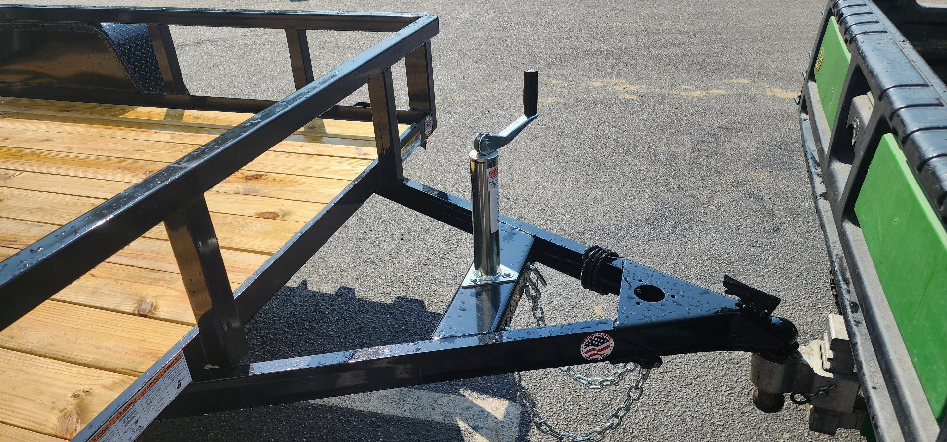 New 5 x 8 Sure-Trac Tube Top Utility Trailer 3k