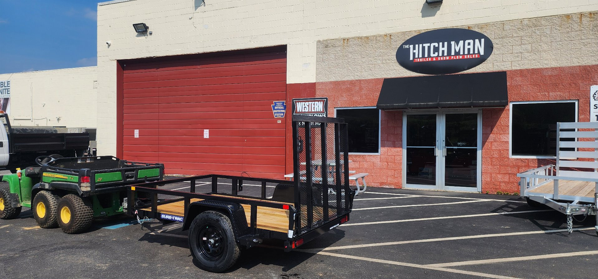 New 5 x 8 Sure-Trac Tube Top Utility Trailer 3k