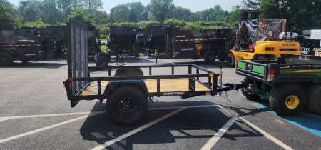 New 5 x 8 Sure-Trac Tube Top Utility Trailer 3k