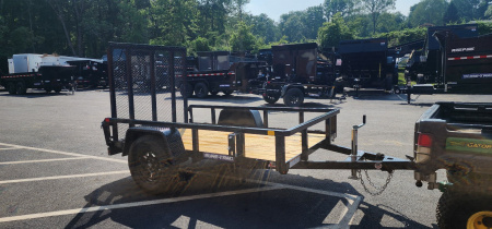 New 5 x 8 Sure-Trac Tube Top Utility Trailer 3k