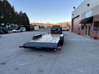 New 7 x 20 (18+2) Sure-Trac C-Channel Car Hauler Trailer  7k