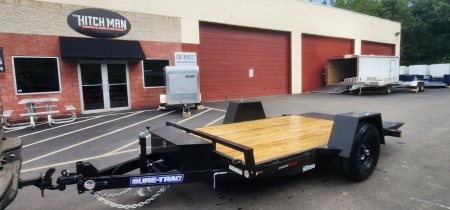 New 78in x 12 Sure-Trac Tilt Bed Equipment Trailer 7.8k