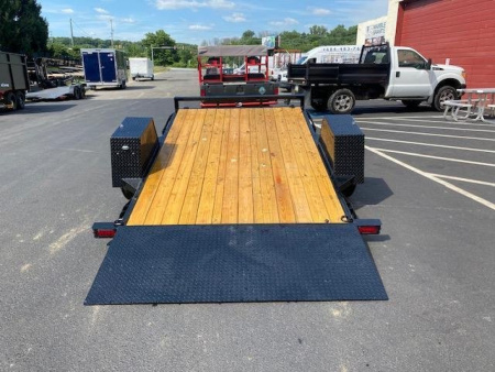 New 78in x 12 Sure-Trac Tilt Bed Equipment Trailer 7.8k