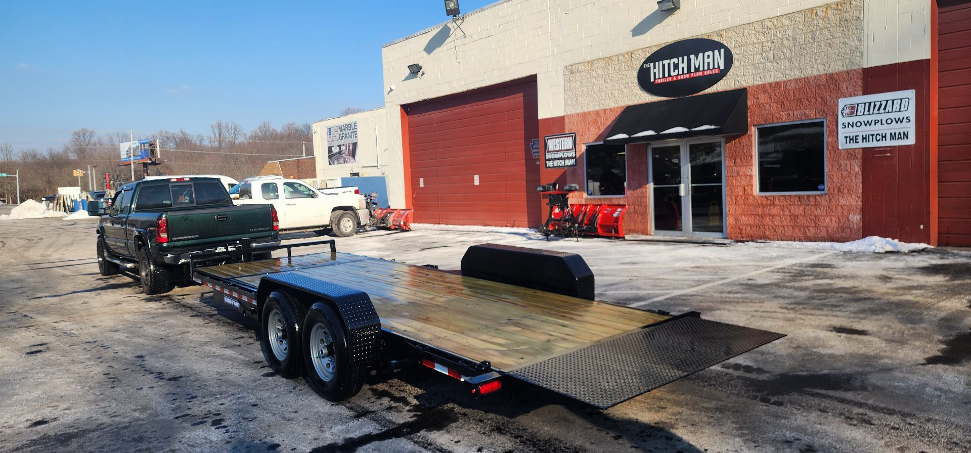 New 7 x 18+4  Sure-Trac Tilt Bed Equipment Trailer  14k