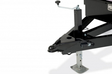 New 6 x 12 Sure-Trac Low-Pro Single Ram Dump Trailer 10k**Stabilizer Jacks