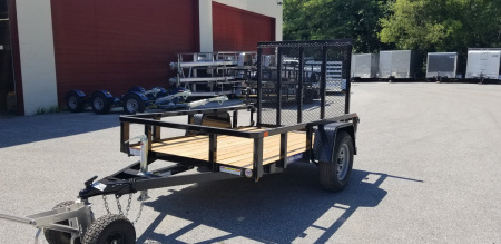 New 5 x 8 Sure-Trac Tube Top Utility Trailer  3k