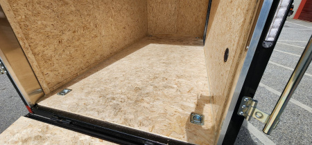 New 7x12 LOOK Element Se V-Nose Blackout Package 5k ****7'6" interior height