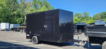 New 7x12 LOOK Element Se V-Nose Blackout Package 5k ****7'6" interior height