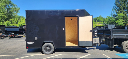 New 7x12 LOOK Element Se V-Nose Blackout Package 5k ****7'6" interior height