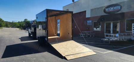 New 7x12 LOOK Element Se V-Nose Blackout Package 5k ****7'6  interior height